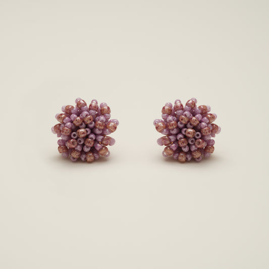 BOUCLES D’OREILLES HORTENSIA RETRO