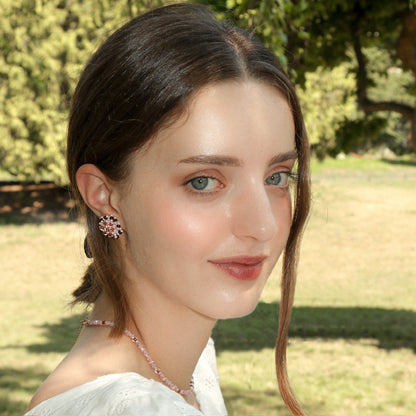 BOUCLES D’OREILLES HORTENSIA ÉCLAT