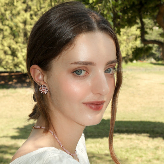 BOUCLES D’OREILLES HORTENSIA ÉCLAT