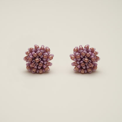 BOUCLES D’OREILLES HORTENSIA RETRO