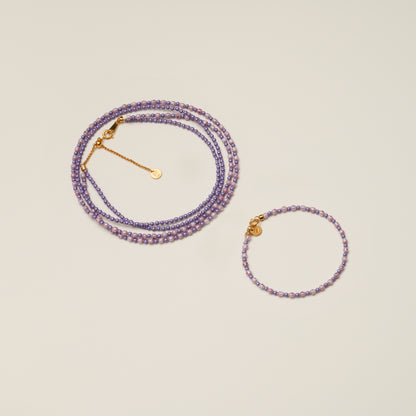 SET AURORE : COLLIER & BRACELET
